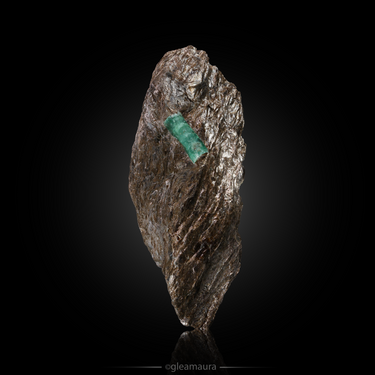 Emerald, natural mineral specimen from Austria