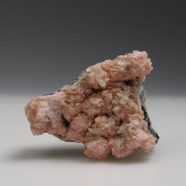 Bulgarian Rhodochrosite Cluster, natural mineral specimen (view 1)