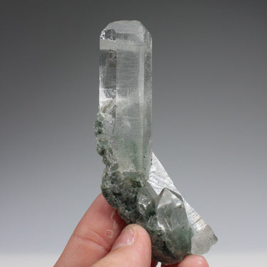 Himalayan Quartz Cluster, natural mineral specimen (view 1)