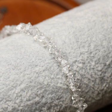 Herkimer Diamond Bracelet, gemstone jewellery (view 1)