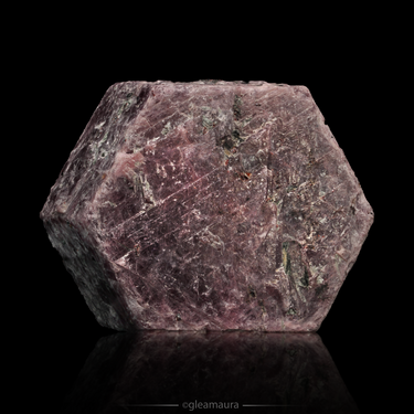 Red Ruby Corundum, natural mineral specimen from Madagascar