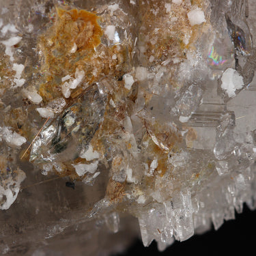 QUARTZ (Tessin Habit) with RUTILE & HEMATITE, natural mineral specimen from Galmihorn, Switzerland One of a kind — the speci…