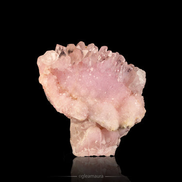 Crystallized Rose Quartz, natural mineral specimen from Pitorra claim, so display it out of direct sun to keep the colour ri…