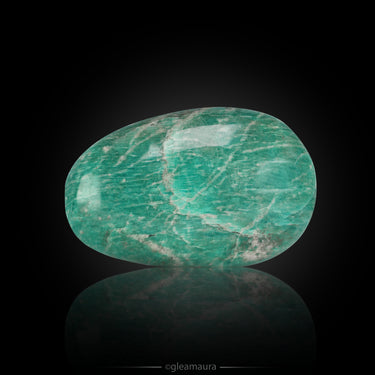 Amazonite Palmstone, natural mineral specimen