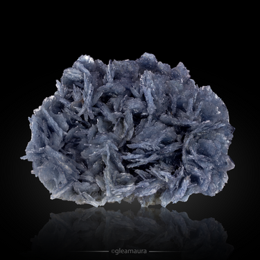 Romania Blue Barite, natural mineral specimen from Cavnic Mine, Romania (view 1)