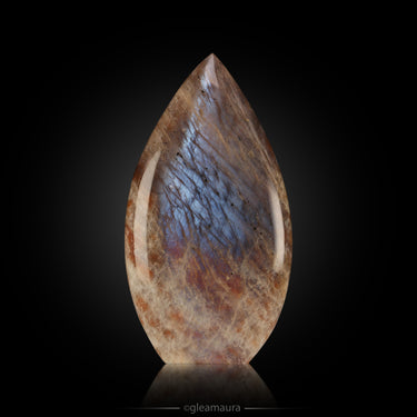 Sunstone Moonstone Flame, natural mineral specimen