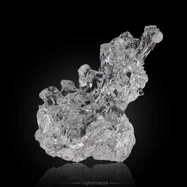 Etched Pollucite, natural mineral specimen from Afghanistan