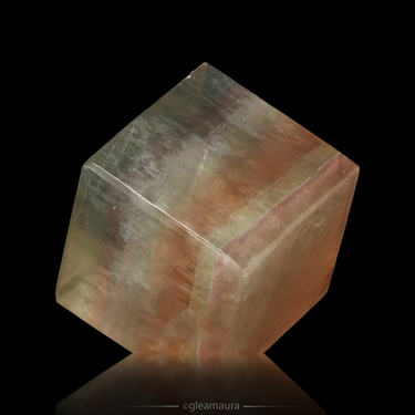 Fluorite Cube, natural mineral specimen from Brazil