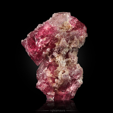 Rubellite Tourmaline, natural mineral specimen from Aricanga Mine, Brazil
