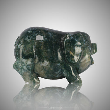 Ocean Jasper Pig 4', natural mineral specimen (view 2)