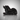 Black Obsidian Dog Carving