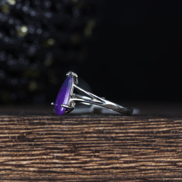 Sugilite Ring, gemstone jewellery (view 2)
