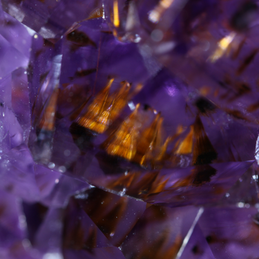 Amethyst with Cacoxenite Inclusions 8.22KG, natural mineral specimen from Sul, Brazil (view 3)