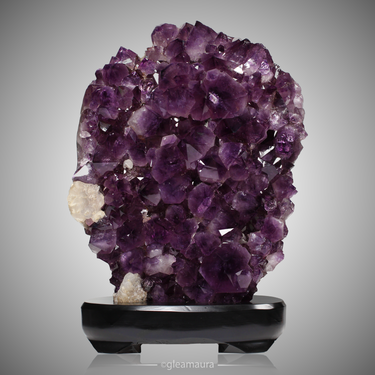 Amethyst with Calcite 15.84KG, natural mineral specimen from Sul, Brazil (view 2)