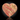 Phodochrosite Heart