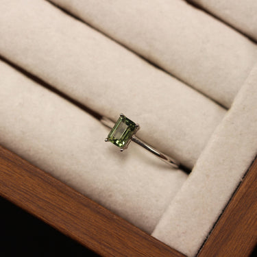 Moldavite Ring