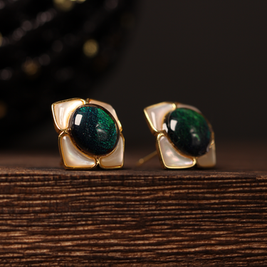 Beetle Wings Earrings