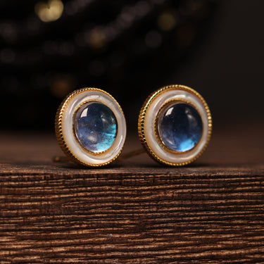 Butterfly Wing Earring, gemstone jewellery (view 2)