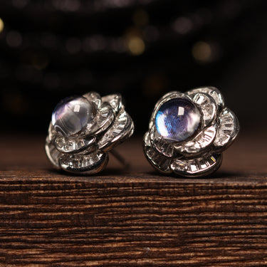 Butterfly Wing Earring, gemstone jewellery (view 2)
