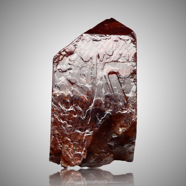 Zircon, natural mineral specimen from Umba River, Tanzania (view 2)