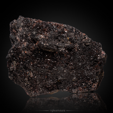Rhodochrosite, natural mineral specimen from Moanda Mine, Gabon (view 3)