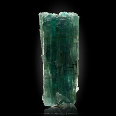 Tourmaline Albite, natural mineral specimen from Aricanga mine, Brazil (view 2)