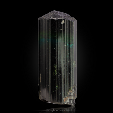 Elbaite Tourmaline, natural mineral specimen from Taquaral, Brazil (view 2)