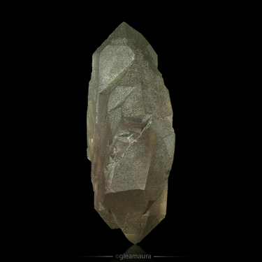 Gwindel Quartz, natural mineral specimen from Furka, Switzerland (view 3)