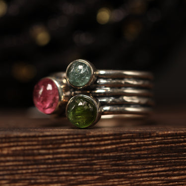 Tourmaline Ring, gemstone jewellery (view 2)