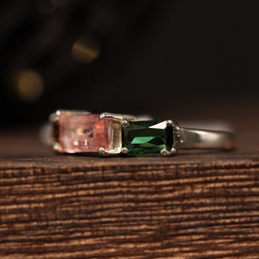 Tourmaline Ring, gemstone jewellery (view 2)