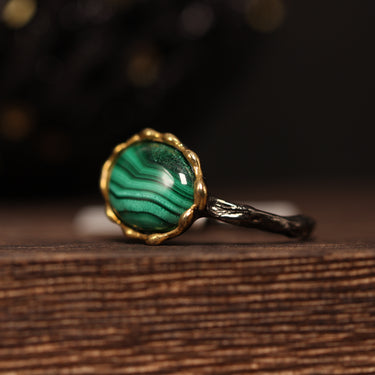Malachite Ring