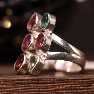 Tourmaline Ring, gemstone jewellery (view 2)