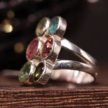 Tourmaline Ring, gemstone jewellery (view 2)