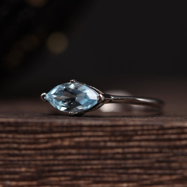 Blue Topaz Ring