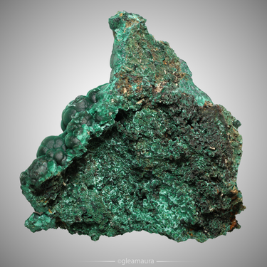 Malachite, natural mineral specimen from Democratic Republic of the Congo (view 2)