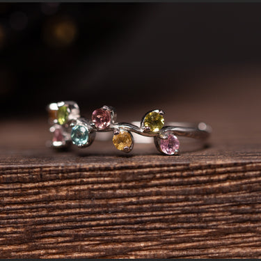 Tourmaline Ring, gemstone jewellery (view 2)