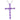 Amethyst Cross Pendant 925 Silver, gemstone jewellery