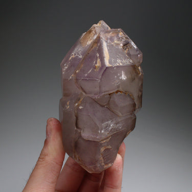 Elestial Amethyst Cluster, natural mineral specimen (view 3)