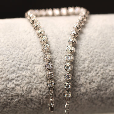 Moissanite Bracelet, gemstone jewellery (view 2)