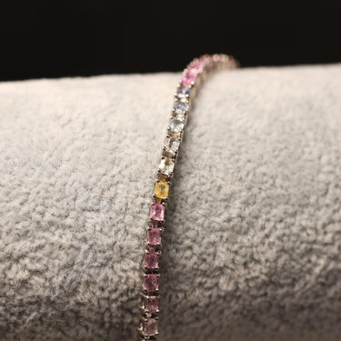 Sapphire Bracelet, gemstone jewellery (view 2)