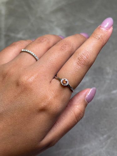 Yellow Sapphire Ring, gemstone jewellery (view 2)