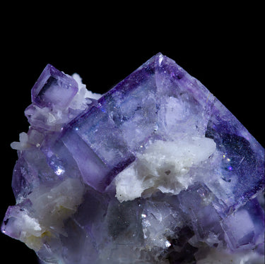 Porcelain Fluorite, natural mineral specimen (view 2)