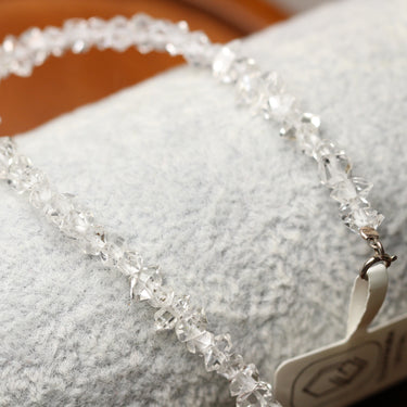 Herkimer Diamond Bracelet, gemstone jewellery (view 2)