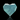 Aquamarine Heart