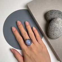 Load image into Gallery viewer, Blue Lace Agate Ring
