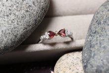 Load image into Gallery viewer, Pink Tourmaline Ribbon Ring
