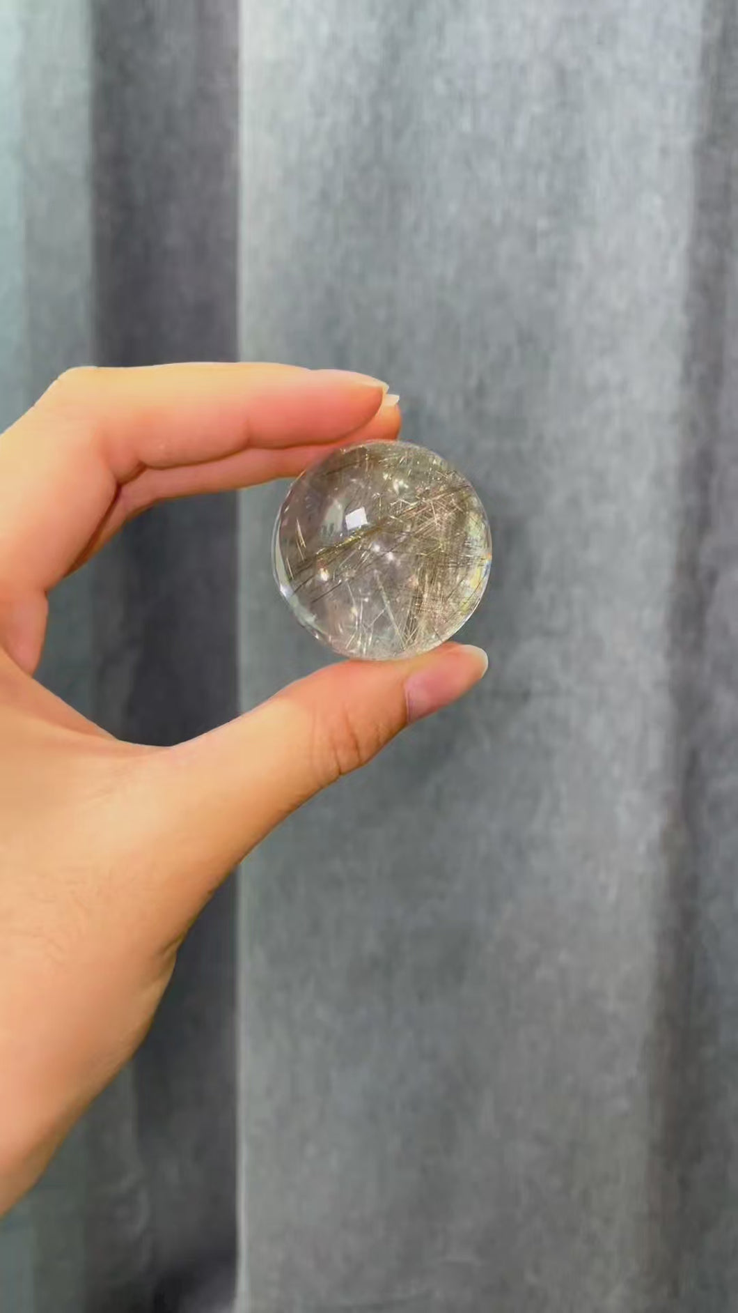 Silver Rutile Sphere