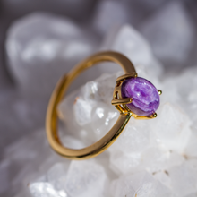 Load image into Gallery viewer, Charoite Ring
