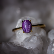 Load image into Gallery viewer, Charoite Ring
