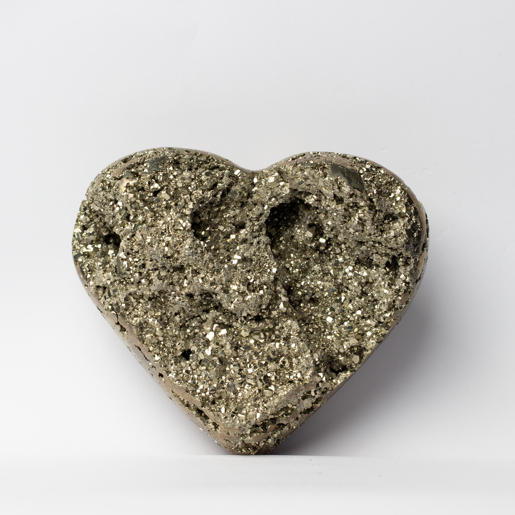Pyrite Heart from Peru